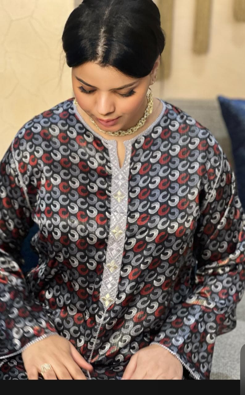 Chemise avec sa Djellaba