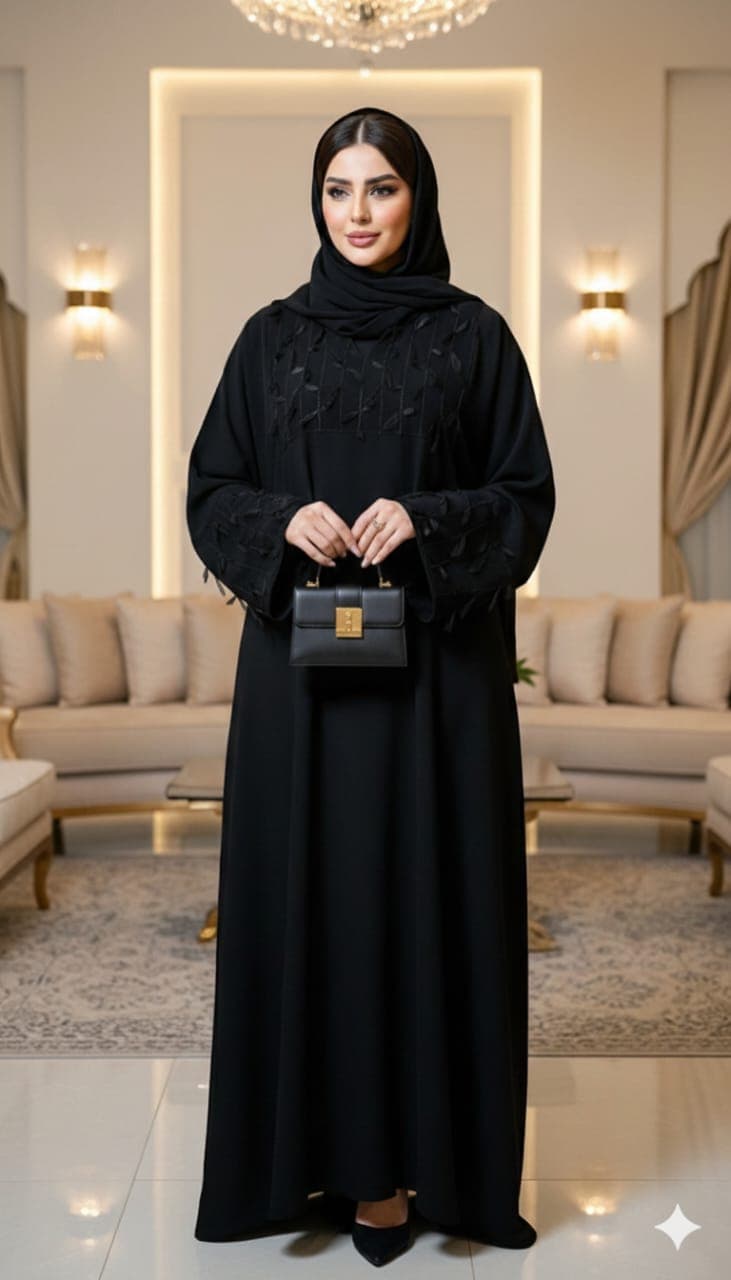 Abaya Élégance Noire