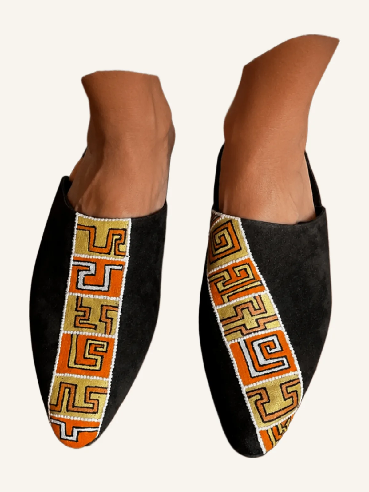 Babouche Kuba Graphique