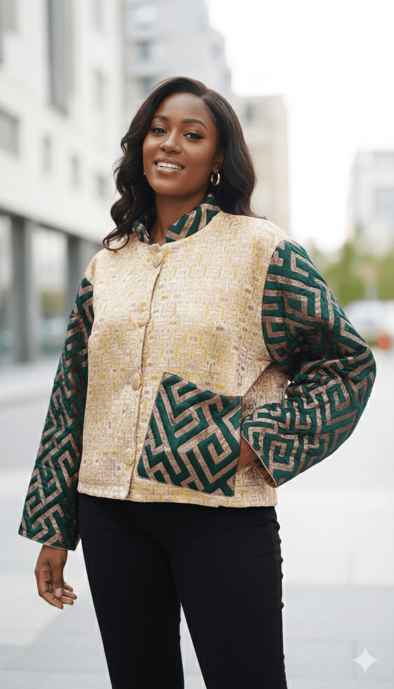 Brocade Bomber Jacket