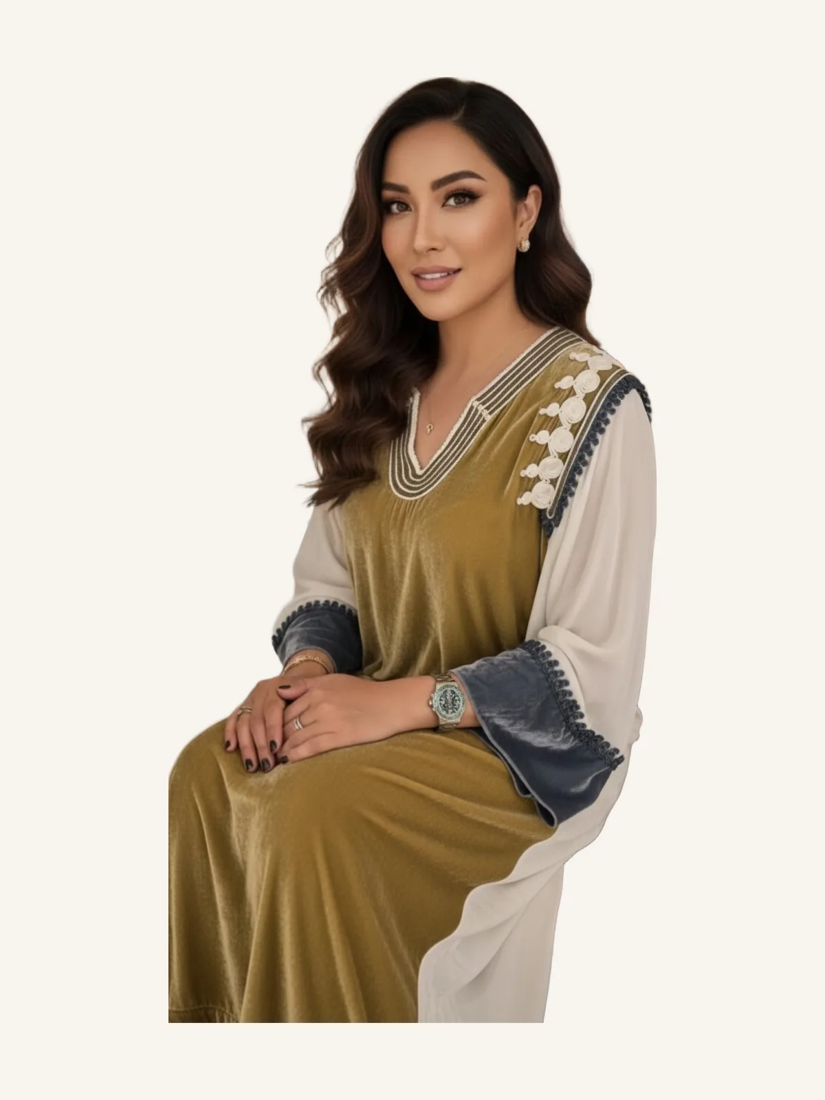 Velvet Gandora Kaftan