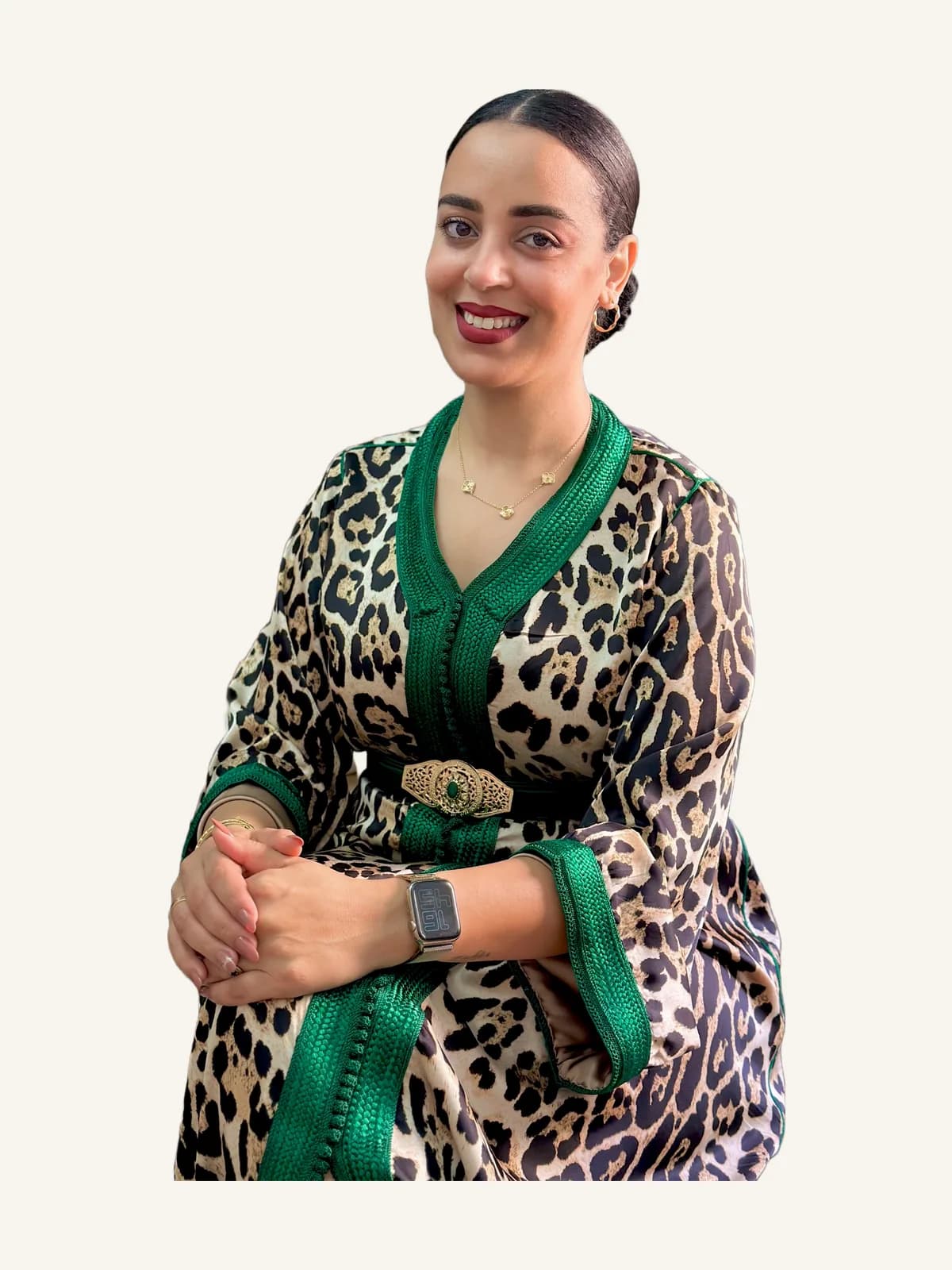 Leopard Caftan