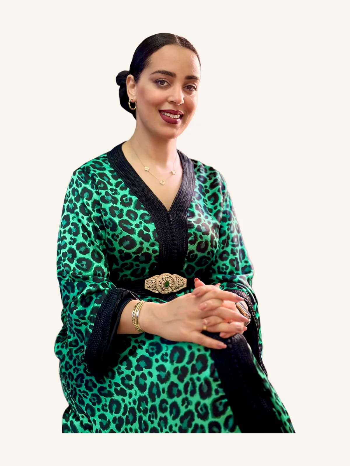 Leopard Caftan