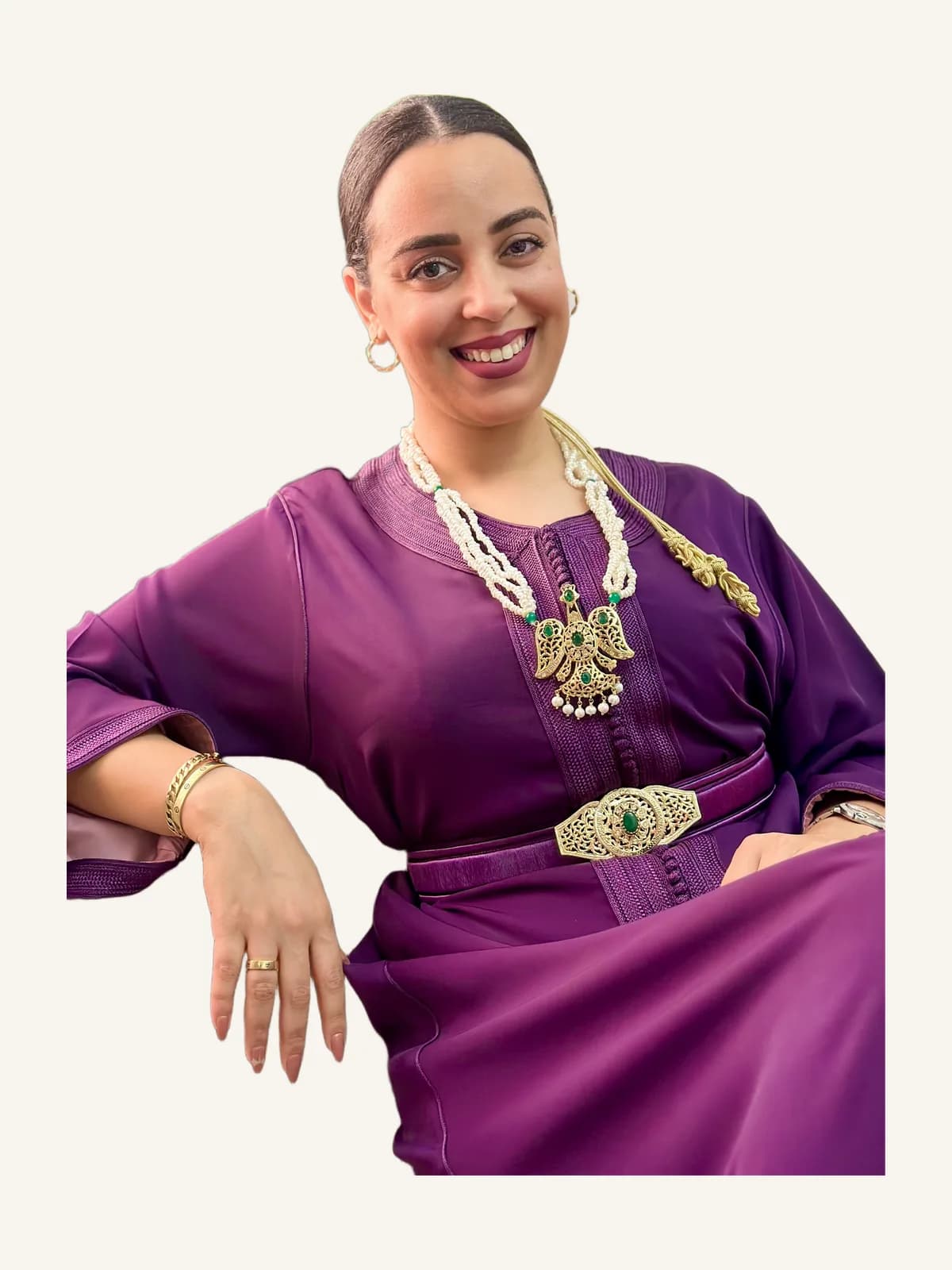 Purple Caftan
