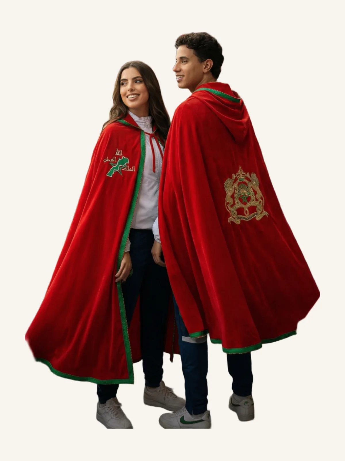 Cape Royale Premium – Édition Maroc Traditionnel Brodée كاب مغربي فاخر مطرّز – جودة بريميوم بلمسة ملكية