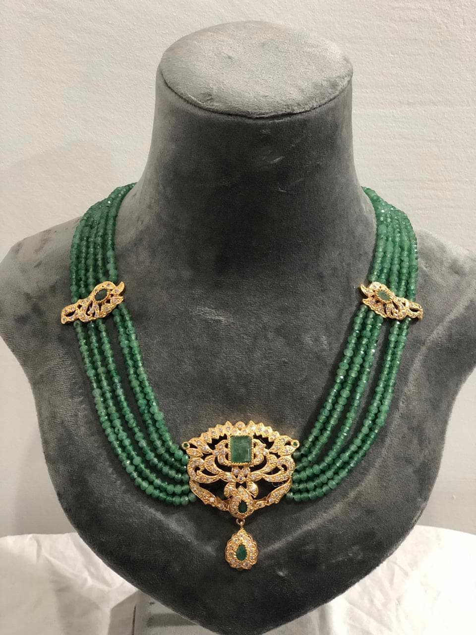 "Jade Pearls" Necklace