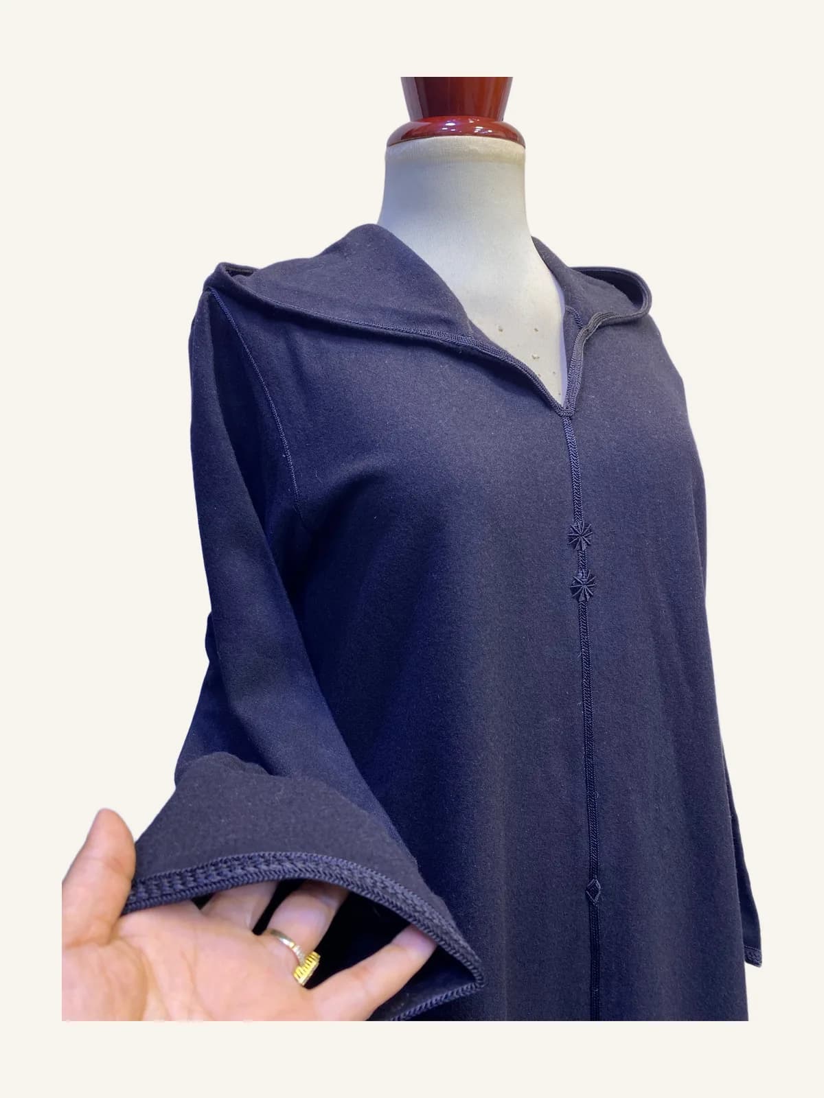 Black Cashmere Djelaba
