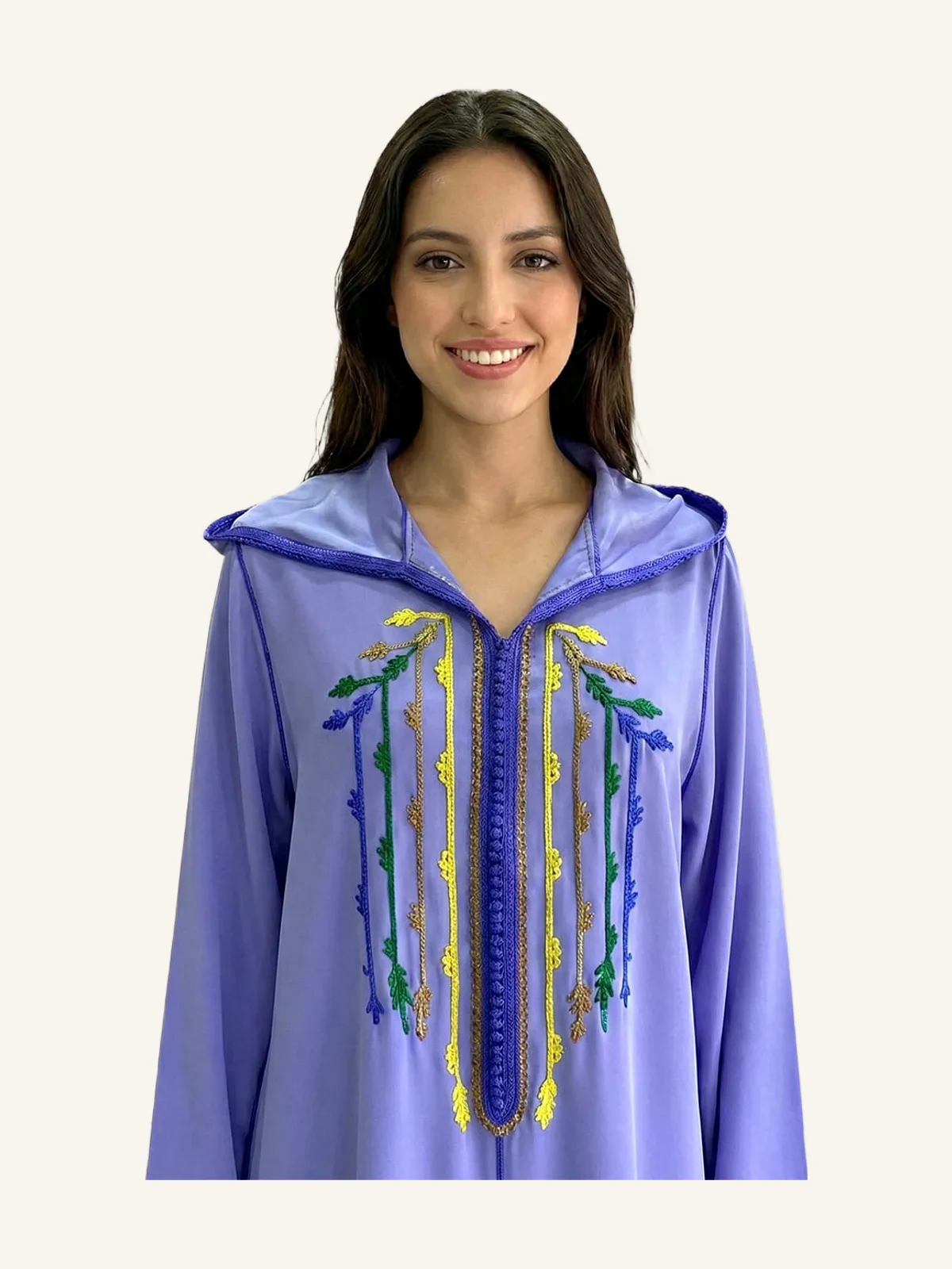 دجلابة لافندر من كريب كوريا - زواق المعلم صنع يدوي