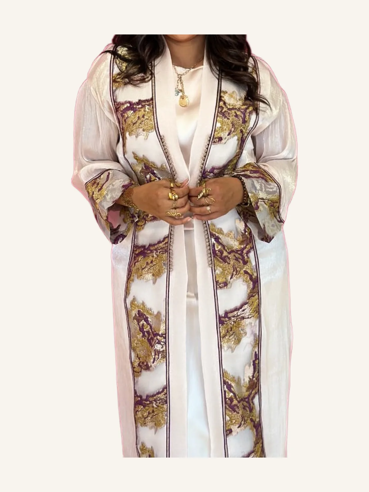 مجموعة الكيمونو والفستان الليلي