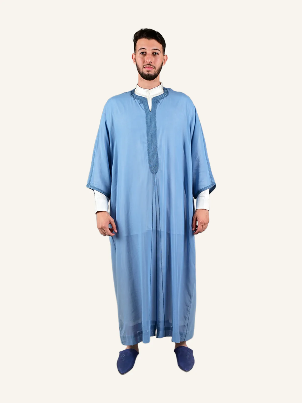 جندورة سوسدي للرجال باللون الأزرق السماوي