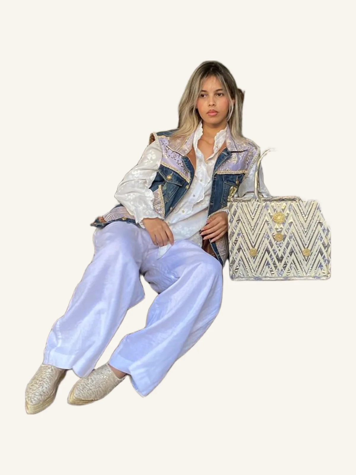 Reimagined Denim Vest
