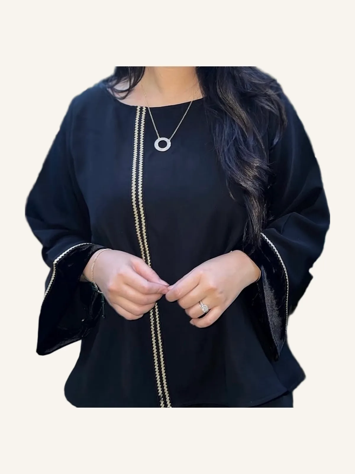 Black Beldi Top