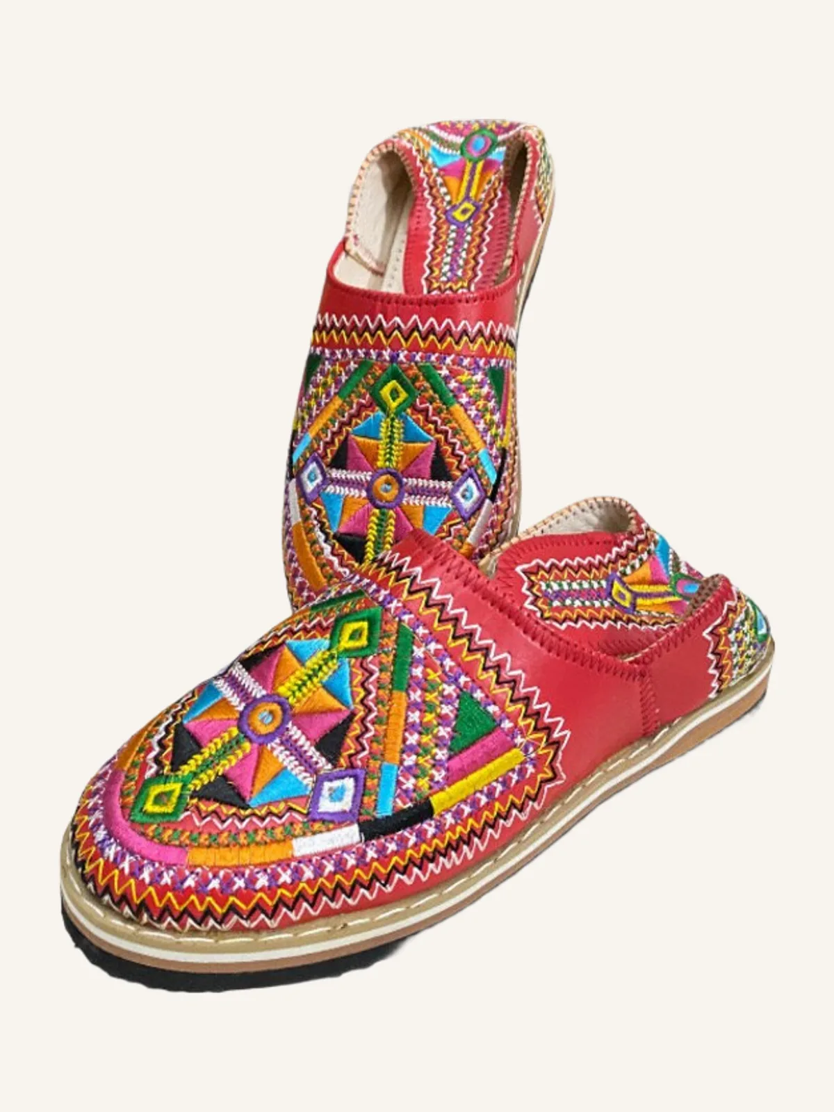 Idoukane Tagnidift - Red Leather - Women & Girls