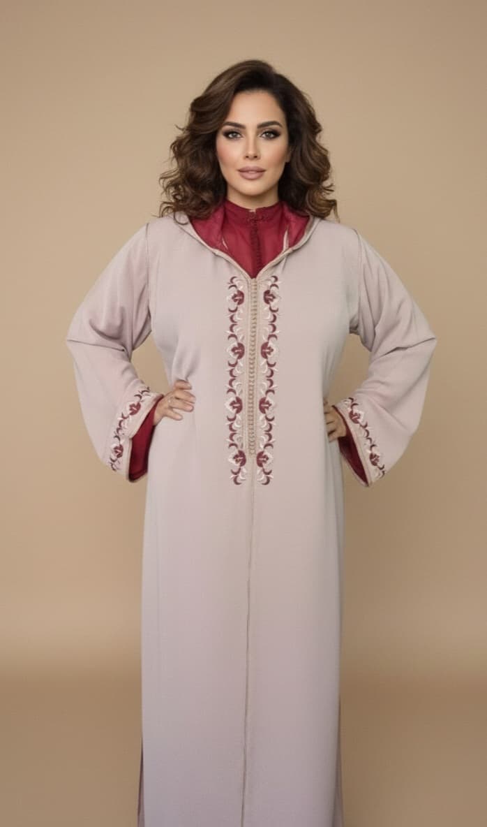 الجلابة المطرزة بالتسع ميس