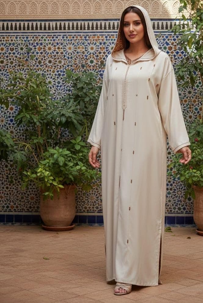 Cream Djellaba