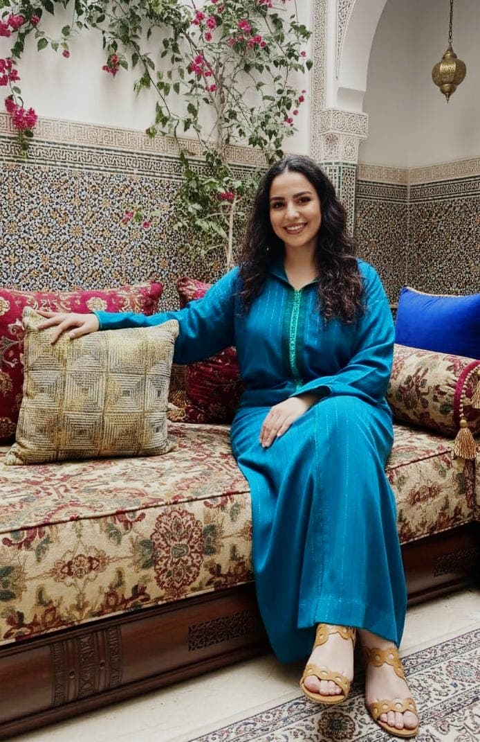 TURQUOISE DJELLABA