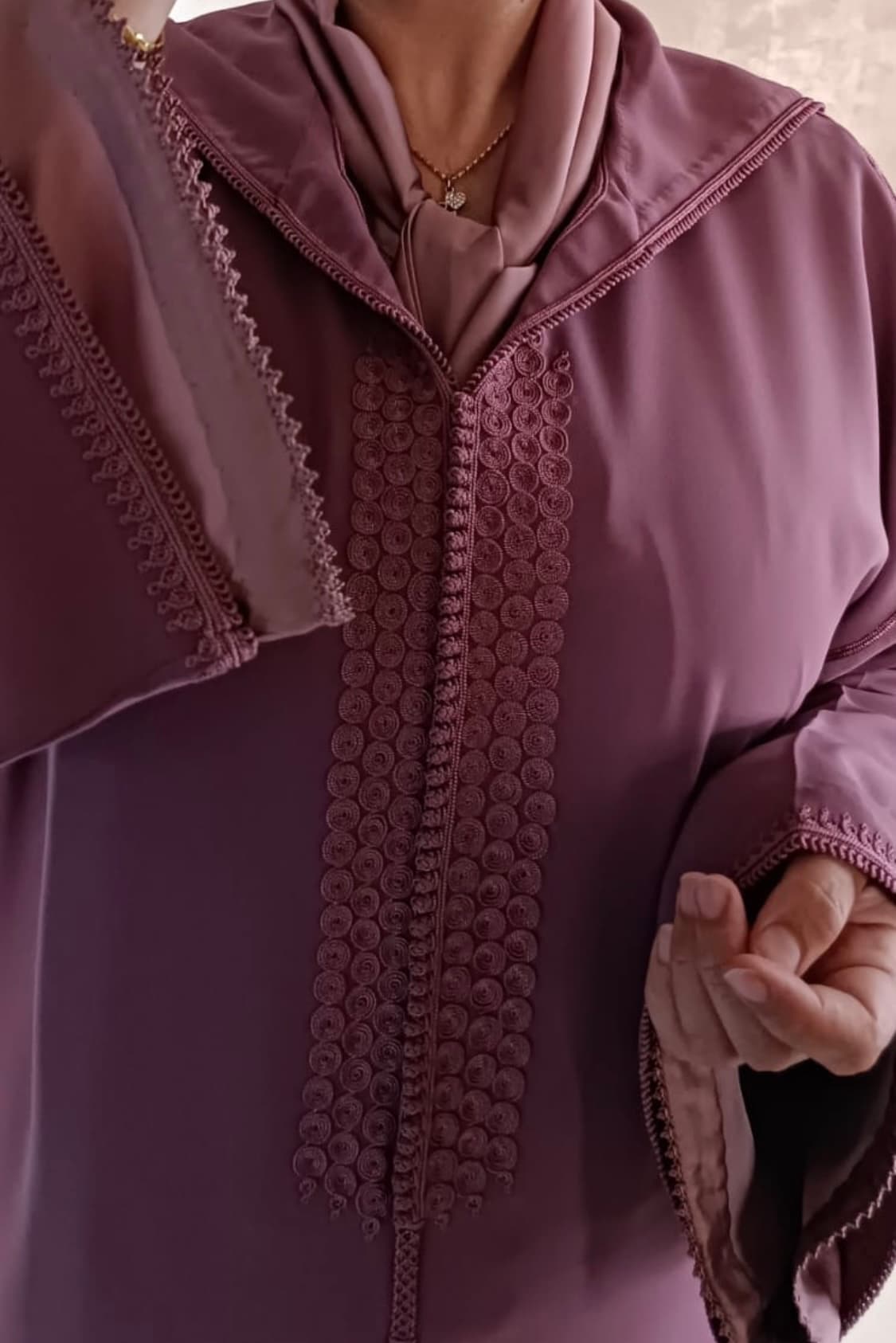 Pink Djellaba