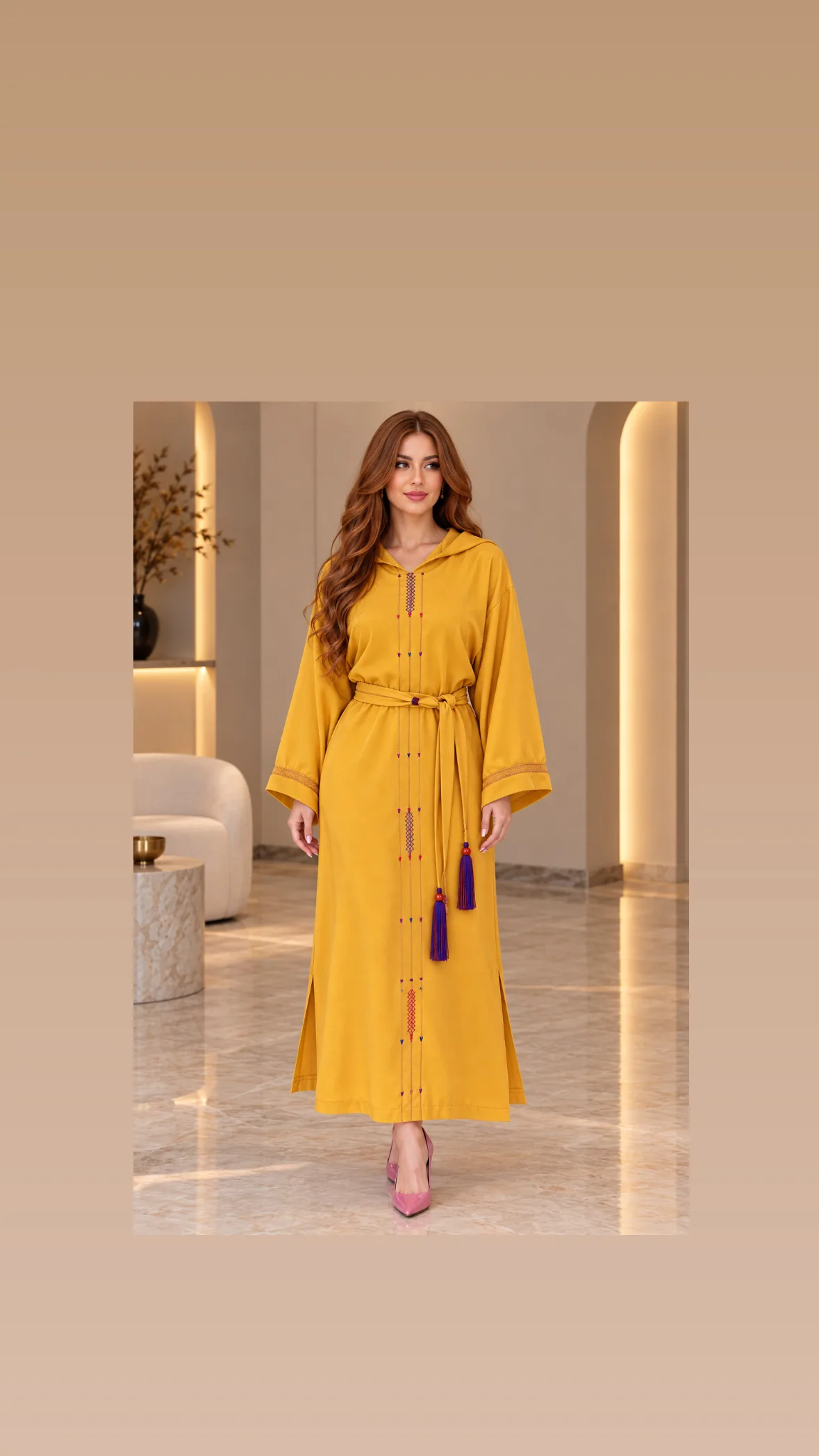جلابة زعفران