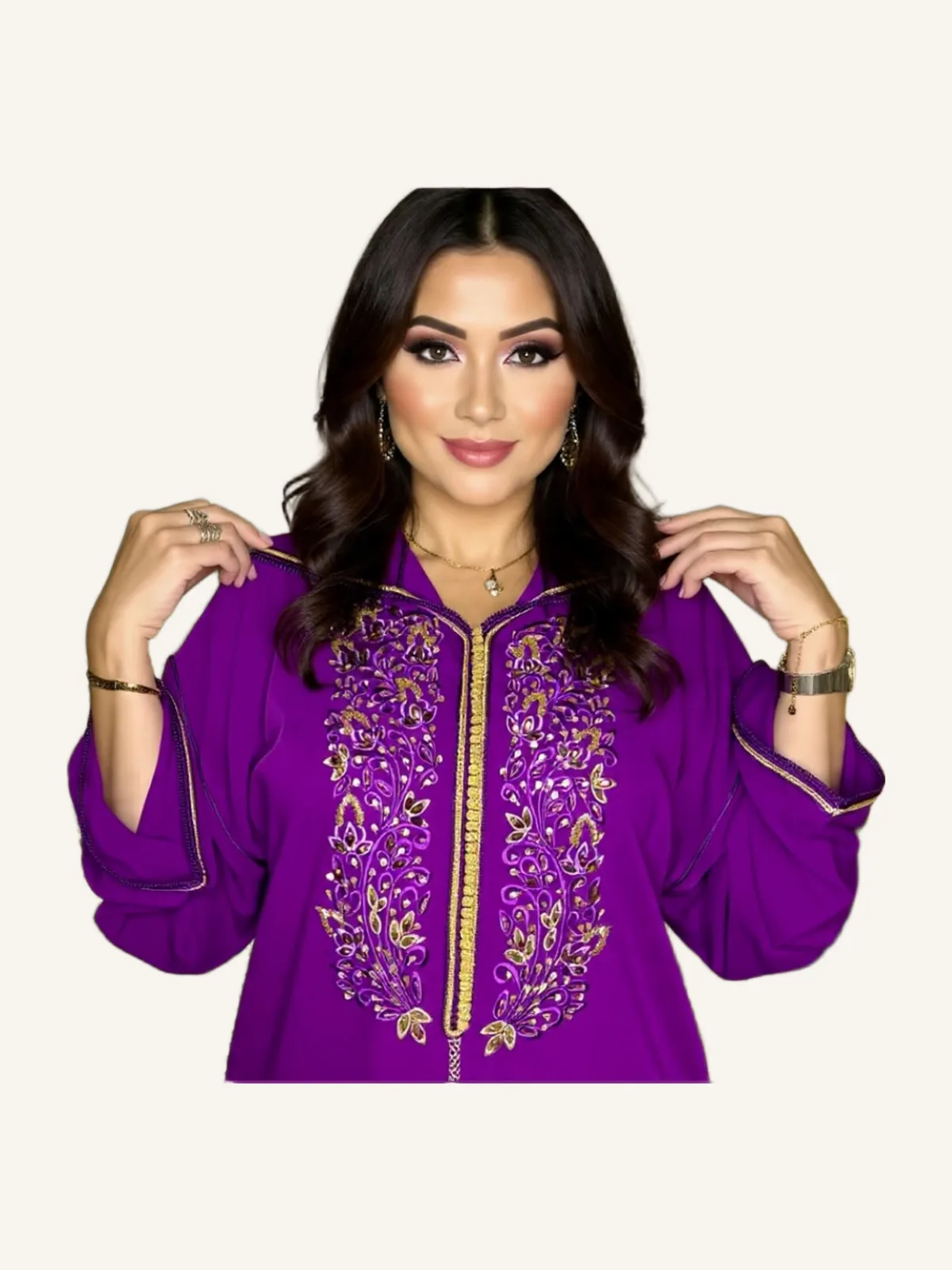 الجلابة البنفسجية