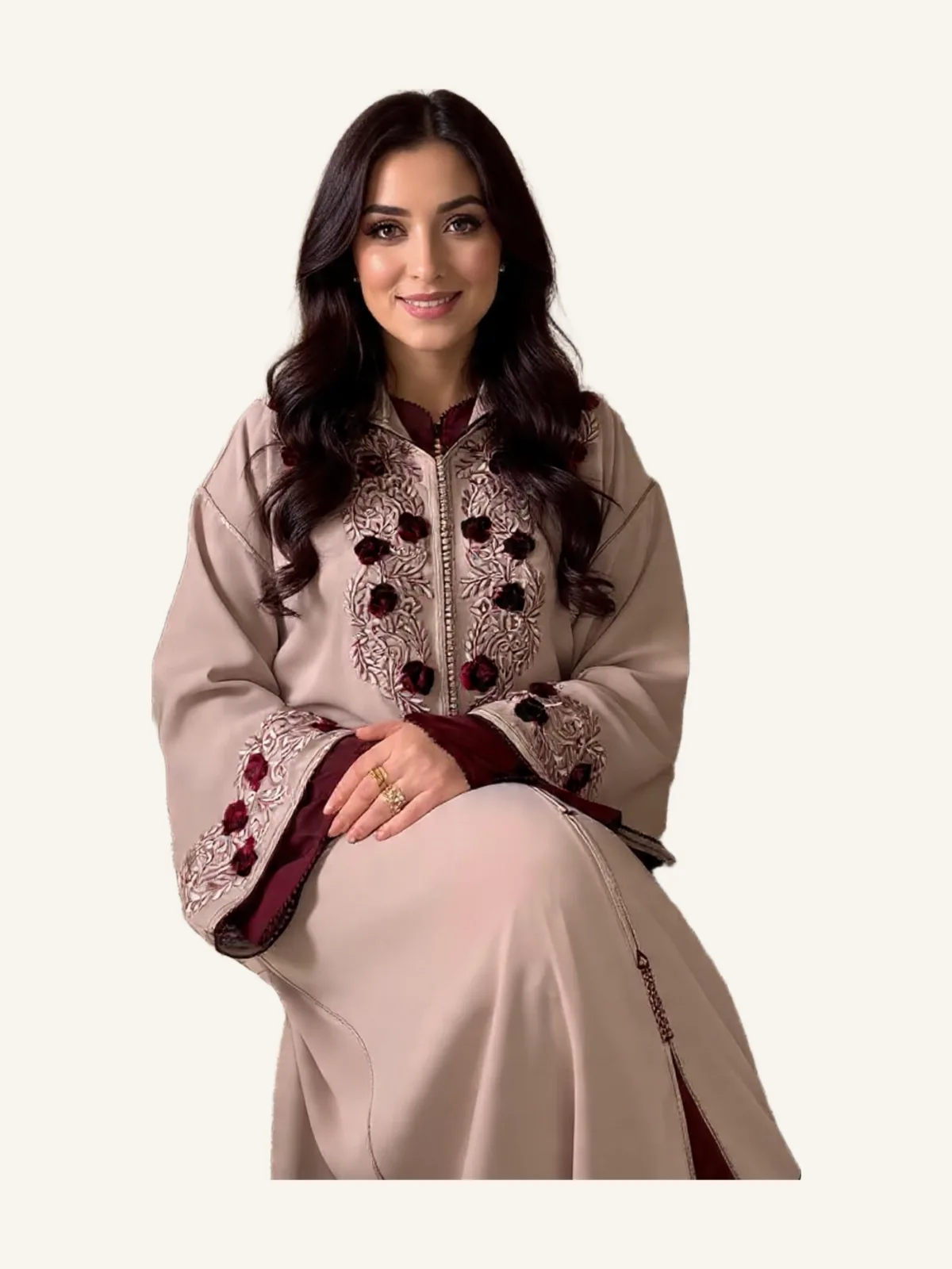 Rose Djellaba