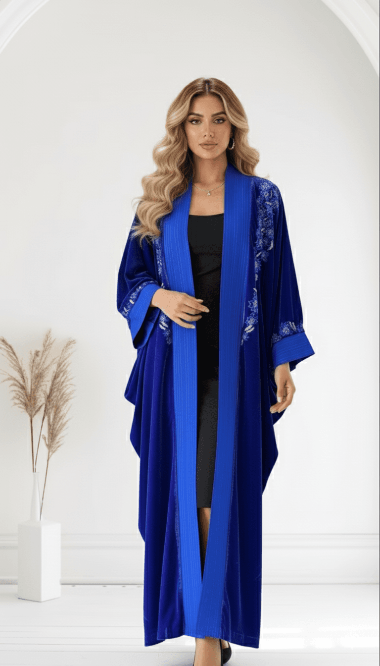 Velvet Batwing Kimono