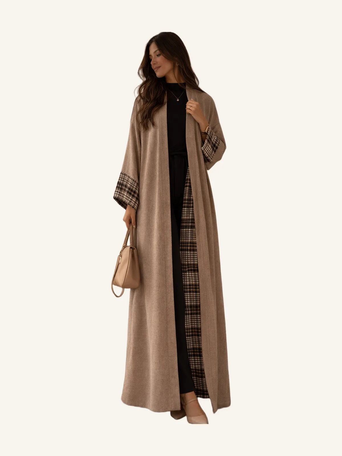 Beige Elegance Kimono