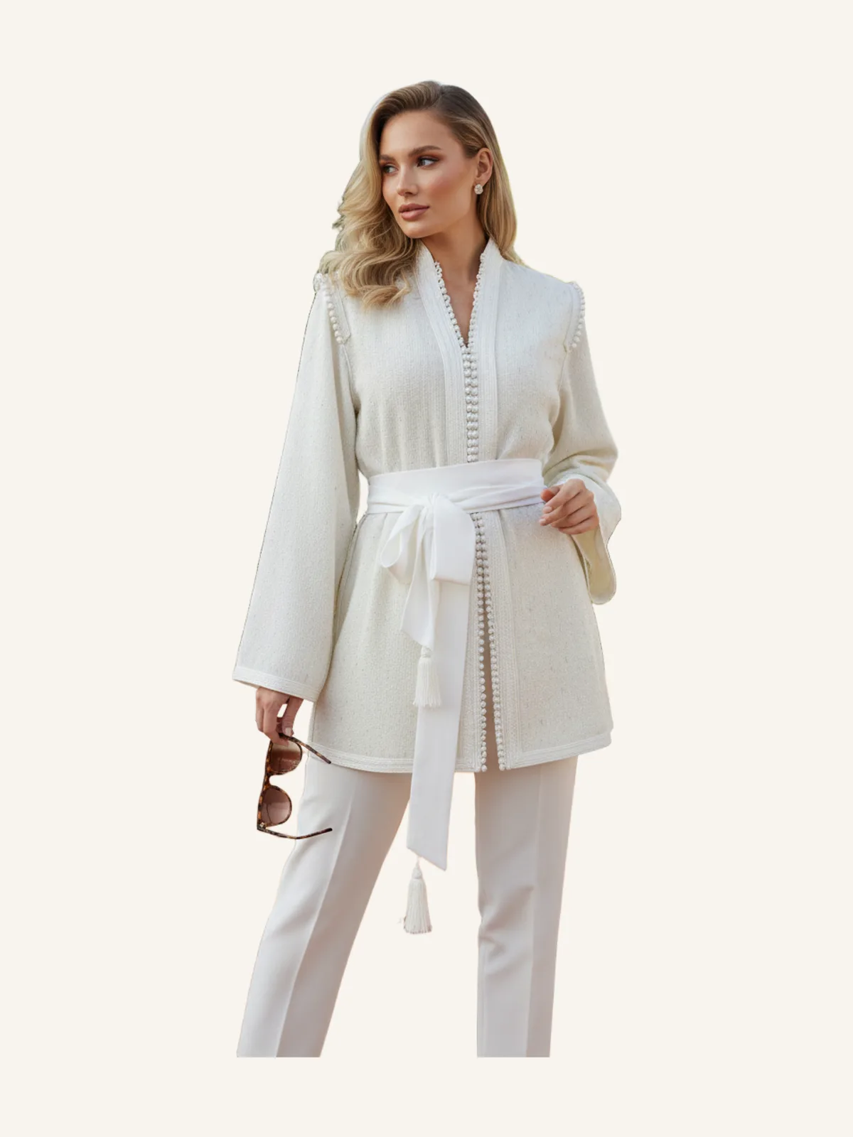 Off-white Kimono style jabador
