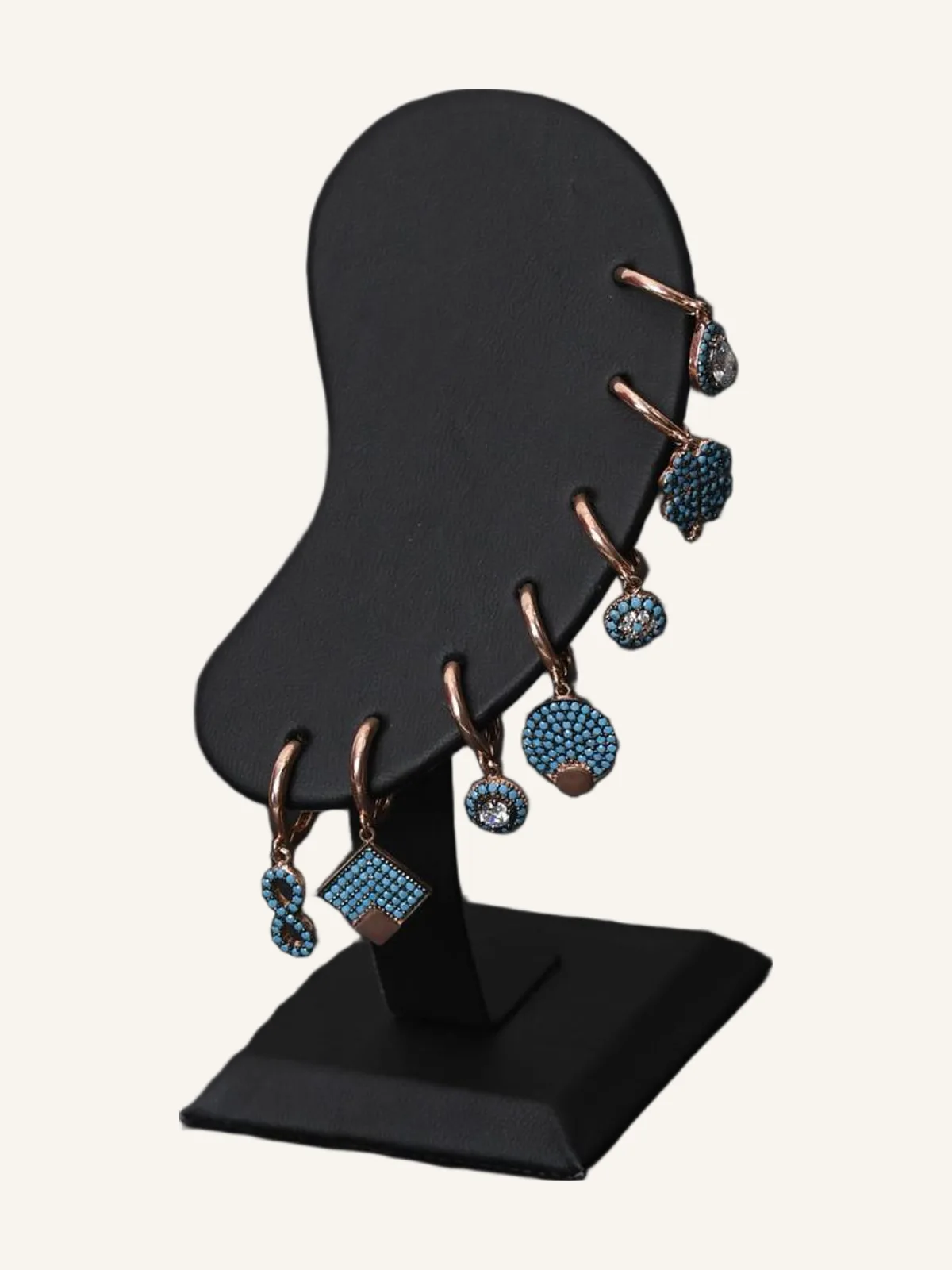 The earrings