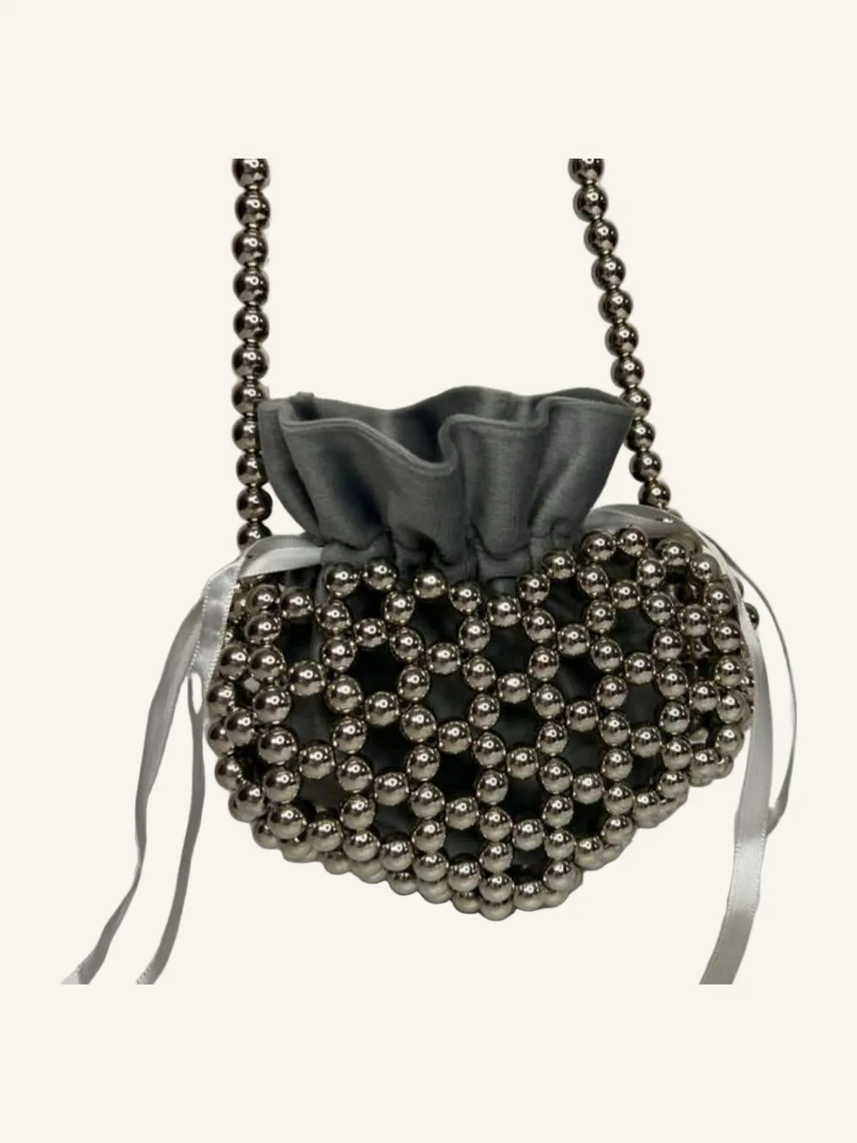 Small Beaded Bag for Girls - Handmade ✨