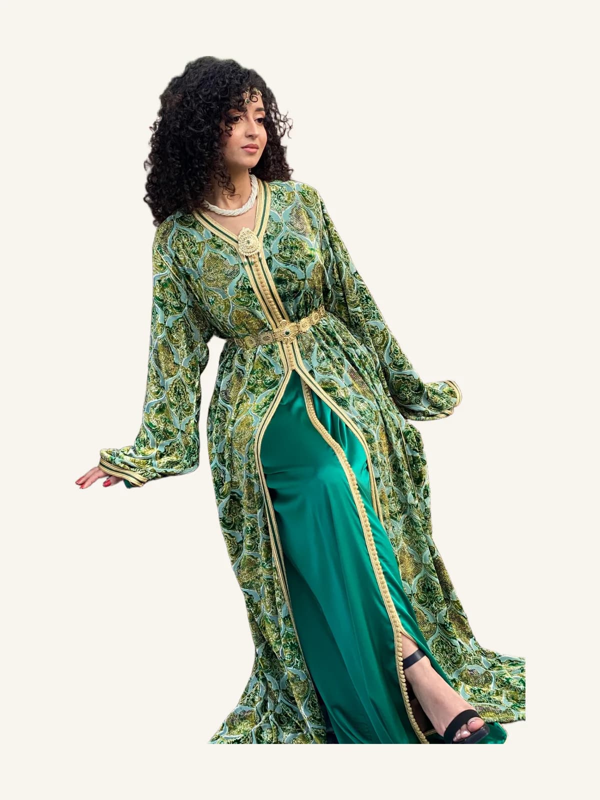 Thalina Silk Takchita